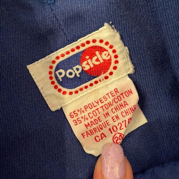 Vintage Popsicle baby shortalls overalls shorts size 24 months - Picture 4 of 4